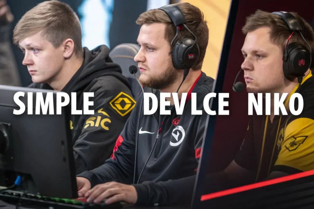 Кто лучший игрок в истории CS:GO: s1mple, dev1ce или NiKo?