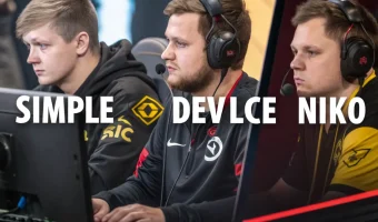 Кто лучший игрок в истории CS:GO: s1mple, dev1ce или NiKo?